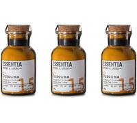 Cúrcuma - Pack de 3 Frascos de 100g - Sabor con Sutiles Notas Terrosas - Uso en Perfumerías y Textiles - Origen Portugués - Producto Gourmet