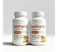 Curcumina de cúrcuma pura, apoyo saludable para las articulaciones para hombres y mujeres,2pcs