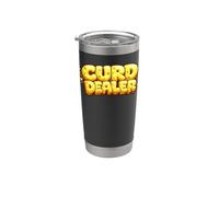Curd Dealer Quesero divertido Regalo para hacer queso Vaso térmico de acero inoxidable de doble pared
