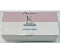 Kérastase Genesis Cure Apaisante 10x6 Ml. | Tratamiento intensivo anticaspa y calmante del cuero cabelludo y cabello.