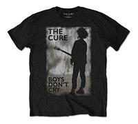 Cure - the - T-Shirt # M Black Unisex # Boys Don't Cry Black & White