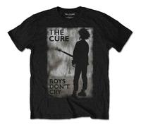 Cure - the - T-Shirt # Xl Black Unisex # Boys Don't Cry Black & White