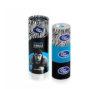CureTape 3 Rolls (5cmx2.5m) | Waterproof Kinesiology Tape | Best Adhesion | Neuromuscular Bandage | Increases Mobility | Reduce Pain | Recover Faster (Safari Stripes)