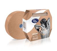 CureTape Classic Giant: Rollo Extra Grande de Cinta Kinesiológica | 5cm x 31.5m | Cinta Hipoalergénica| Vendaje para Alivio del Dolor, Soporte Muscular y Articular | Gran Adhesión | Beige