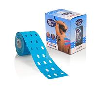 CureTape Punch - Rollos de cinta perforada de 5 cm x 5 m, Azul
