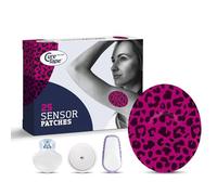 CureTape Sensor Patches - Parches para fijación de sensores - Parches para Freestyle Libre, Dexcom y Medtronic Guardian - Certificado TÜV - Variantes únicas (Leopardo)