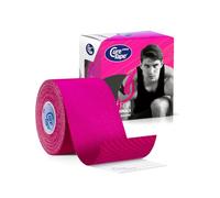 CureTape Sports Cinta de Kinesiología | Adhesión 30% más Fuerte para Condiciones Extremas | Resistente al Agua | Viscosa de Secado Rápido | Cinta sin Cortar para Hombro, Rodilla, Tobillo (Rosa)