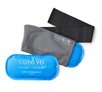 Cureve Natural Therapies Paquete de gel de terapia de frío y calor que comprime dos paquetes con envoltura: bolsas de hielo reutilizables con envoltura para tratar lesiones, dolores y molestias