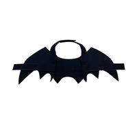 curfair Cat Wing Wing Pet Cosplay Bat Dog Dog Cat Bat Wings Apparel para Halloween Party Dress Up Accessory Negro