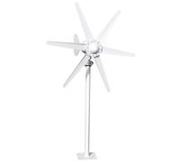 curfair Windturbines, 800 W potente turbina eólica con 6 asas, generador de corriente trifásica de 12 V/24 V, velocidad de arranque de 1,0 m/s, diámetro del rotor de 41 pulgadas, resistente a la