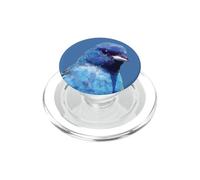 Curiosidad #1 Indigo Bunting Bluebird of Happiness PopSockets PopGrip para MagSafe