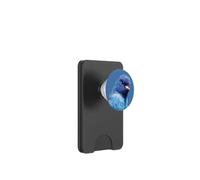 Curiosidad #1 Indigo Bunting Bluebird of Happiness PopSockets PopWallet para MagSafe