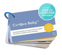 Curious Baby™ Tarjetas de desarrollo del habla y el lenguaje (0-36 meses) | Más de 26 actividades basadas en la investigación para bebés y niños pequeños