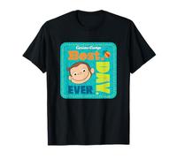 Curious George Best Day Ever Patch Camiseta