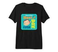 Curious George Best Day Ever Patch Camiseta Premium