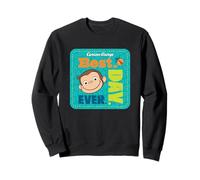Curious George Best Day Ever Patch Sudadera