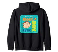 Curious George Best Day Ever Patch Sudadera con Capucha