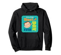 Curious George Best Day Ever Patch Sudadera con Capucha