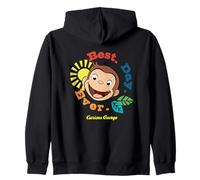 Curious George Best Day Ever Smile Sudadera con Capucha