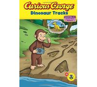 Curious George Dinosaur Tracks (Green Light Readers. Level 1)