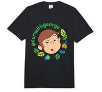 Curious George Fun with George Springtime Comfort Colors Adult Heavyweight T-Shirt