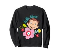 Curious George Hello There Spring Bloom Sudadera