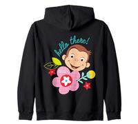 Curious George Hello There Spring Bloom Sudadera con Capucha