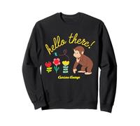 Curious George Hello There Spring Flowers Sudadera