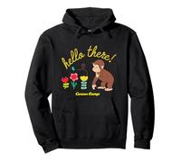 Curious George Hello There Spring Flowers Sudadera con Capucha