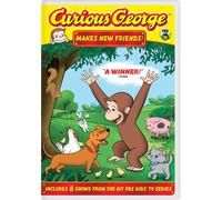 Curious George Makes New Friends (DVD) Frank Welker (Importación USA)