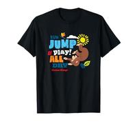 Curious George Run Jump & Play All Day Camiseta