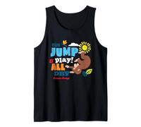 Curious George Run Jump & Play All Day Camiseta sin Mangas