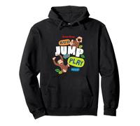 Curious George Run Jump Play Repeat Sudadera con Capucha
