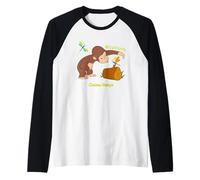 Curious George Spring Exploration Camiseta Manga Raglan