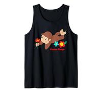 Curious George Spring Flower Fun Camiseta sin Mangas