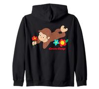 Curious George Spring Flower Fun Sudadera con Capucha