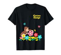 Curious George Spring Flower Garden Fun Camiseta