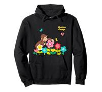 Curious George Spring Flower Garden Fun Sudadera con Capucha