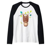 Curious George Spring Hang Time Adventure Camiseta Manga Raglan