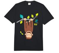 Curious George Spring Hang Time Adventure Comfort Colors Adult Heavyweight T-Shirt