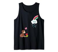 Curious George Spring Happy Raincloud Camiseta sin Mangas