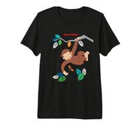 Curious George Spring Swing Adventure Camiseta Premium