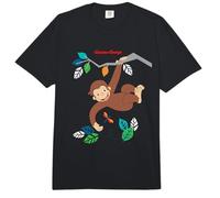 Curious George Spring Swing Adventure Comfort Colors Adult Heavyweight T-Shirt