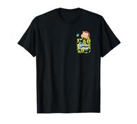 Curious George Springtime Faux Pocket P amiseta