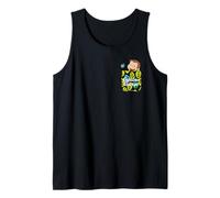 Curious George Springtime Faux Pocket P amiseta sin Mangas