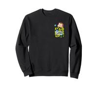Curious George Springtime Faux Pocket Peek Sudadera