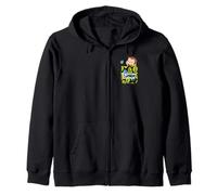 Curious George Springtime Faux Pocket Peek Sudadera con Capucha
