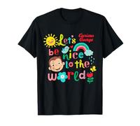 Curious George Springtime Lets Be Nice To The World Camiseta