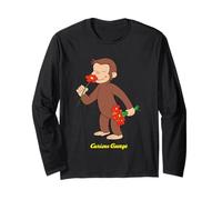 Curious George Stop and Smell The Flowers Manga Larga
