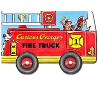 Curious George's Fire Truck (Mini Movers Shaped Board Books)